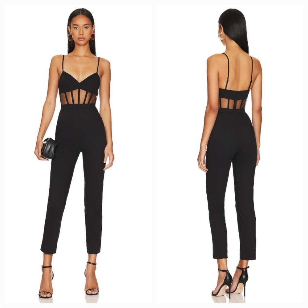 NBD Bianna Jumpsuit in Black
